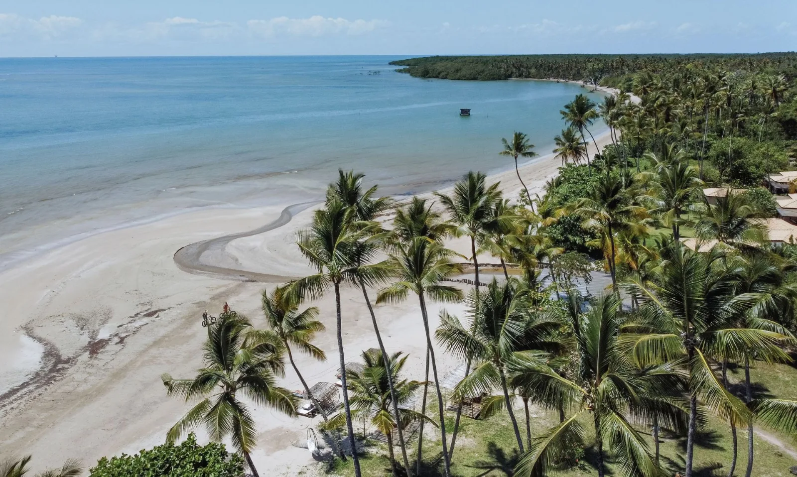 Praia do Encanto, a última praia preservada de Morro de São Paulo